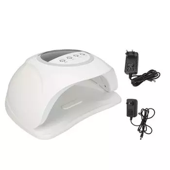 УФ-сушилка для ногтей с 72 ламповыми чипами, съемной основой, быстрой сушкой, 10S/30S/60S/99s, УФ-светодиодная лампа для ногтей EU plug