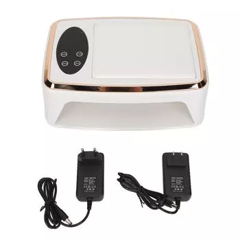 УФ-сушилка для ногтей с подлокотником, быстрая сушка, 90 шт., чипы ламп, 10 s/30 s/60 s/99 s, УФ-светодиодная гель-лампа для ногтей для дома US Plug