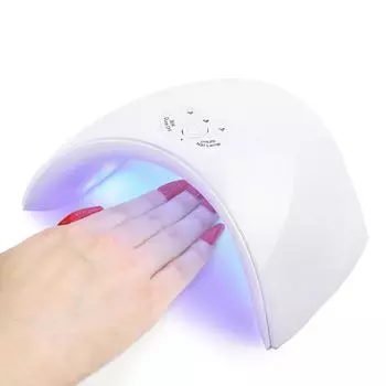 УФ-светодиодная лампа 36 Вт, лампа для сушки ногтей, 60 с/120 с/всегда включенная, маникюр, педикюр, сушилка для геля для ногтей, лампа для ногтей, инструменты для ногтей, профессиональное лечение ногтей, использование в домашнем салоне