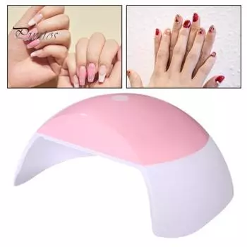 УФ-светодиодная лампа для ногтей 48 Вт, портативная светодиодная лампа с 15 шариками, сушилка для гель-лака для ногтей, функция таймера, быстрое энергосбережение, использование в домашнем салоне, маникюрные аксессуары розовый/белый