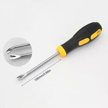 УФ Тип Отвертки Гвоздодер Гвоздезабиватель Монтажные Инструменты Удалитель Гвоздей Для Домашних Ремонтных Инструментов Мастерская Ручные Инструменты V-Bend