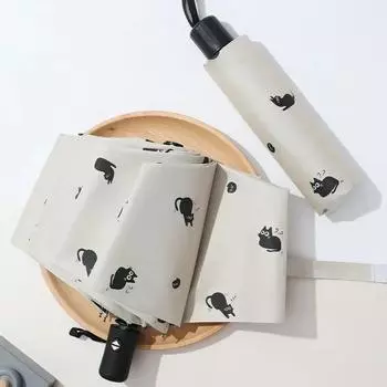 УФ-зонт от солнца, складной виниловый зонтик от дождя с героями мультфильмов