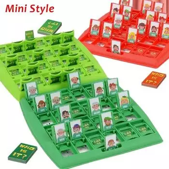 Угадай, кто я Настольная игра Игрушка для взаимодействия родителей и детей Логическое мышление ДЕТСКАЯ головоломка Угадай меня, ты, мой персонаж Шахматная доска