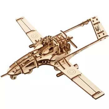Ugears Combat Drone Bairaktar TB2 70189 деревянная головоломка модель для творчества без клея инструменты не требуются взрослые