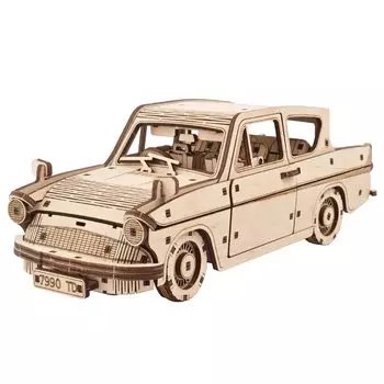 Ugears Гарри Поттер Летающий Форд Англия 70173 Деревянная Головоломка Модель Для Рукоделия Не Требуется Клей Инструменты Взрослые