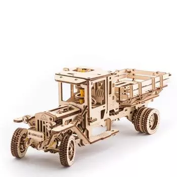 Ugears Грузовик 70015 Деревянная игрушка 3D пазл UGM-11; коричневый