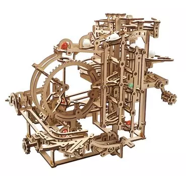 Ugears Marble Run Step Hoist 70156 деревянная головоломка модель для творчества без клея инструменты не требуются для взрослых и детей