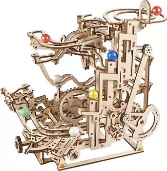 Ugears Marble Runtiard Hoist 70170 деревянная головоломка модель для творчества без клея инструменты не требуются взрослые