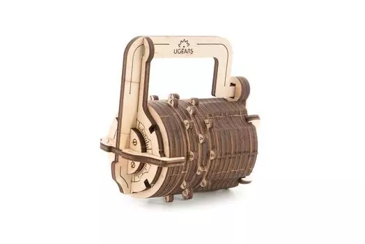 UGEARS Модель Кодовый замок 3D Деревянный пазл Название продукта
