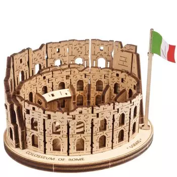 UGEARS Римский Колизей 3D пазл для взрослых модель конструктор деревянный пазл хобби Rompecabezas 3D для взрослых деревянный модельный набор - мужской - -