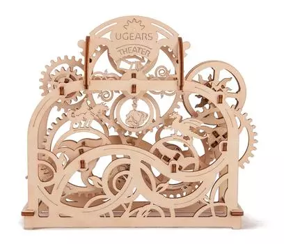 Ugears Theater Wooden Puzzle 70002 Craft Model 3D Puzzle Не требуется клей или инструменты для взрослых