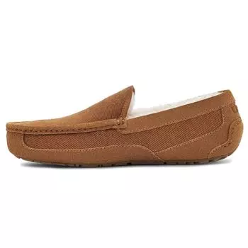 UGG Ascot Corduroy Ii Classic Versatile Sports Casual Shoes Men Sneakers Brown 1125932-CHE 43