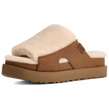 UGG Bayonna Модные Удобные EVA Износостойкие Шлепанцы Женские сандалии Белый Коричневый 1174551-NCHS 36