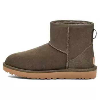 UGG Ботинки Classic Mini II цвета мох (Женский) Женские кроссовки 1016222-MSG 40
