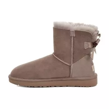 UGG Ботинки Mini Bailey Bow II Caribou (Женский) Женские кроссовки 1016501-CRBO 37