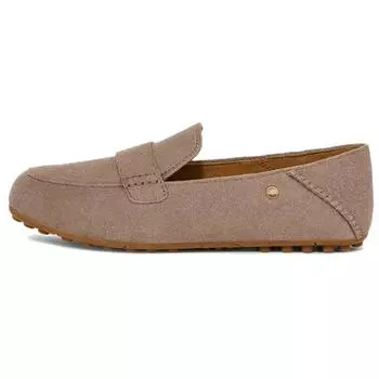 UGG California Лофер Модные Ретро Классические Простые Женские Лоферы Дымчато-Серые 1147350-SKP 36