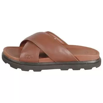 UGG Capitola Cross Slide Sandal Коньячные мужские кроссовки 1153076-COG 41