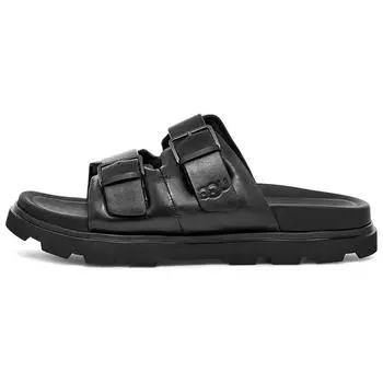 UGG Capitola Fashion Simple Slide Sandals Men Footwear Black 1153102-BLACK 41