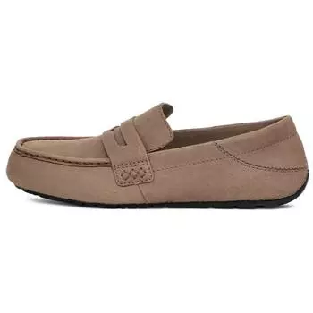 UGG Casual Heritage Sheepskin Fashion Comfortable Simple Loafers Men Loafers Gray Brown 1166762-SKP 40
