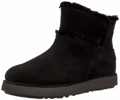 UGG Classic Boots Classic Mini Spill Seam BLVD BLACK см Женские 25.0 чёрный