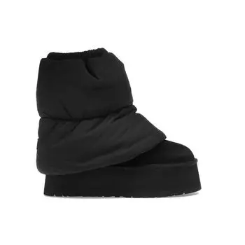 UGG Classic Mini Dipper Puffer черные женские кроссовки 1158275-BBLC 37