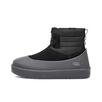 UGG Classic Mini Lace-Up Weather Boot Black