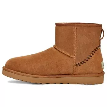 UGG Classic Mini Sheepskin Теплые повседневные удобные зимние ботинки мужские ботинки коричневые 1115565-CHE 44