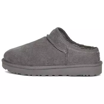 UGG Classic Slipper Теплые нескользящие зимние ботинки женские тапочки серые 1108193-GREY 39