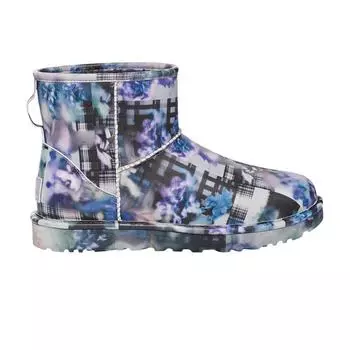 UGG Collina Strada x Classic Mini Boot темно-синие цветочные мужские кроссовки 1170173-DFL 36