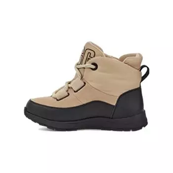 UGG Детские кожаные модные универсальные нескользящие низкие ботинки с круглым носком Детские ботинки горчичного цвета 1143780K-MDSD 36