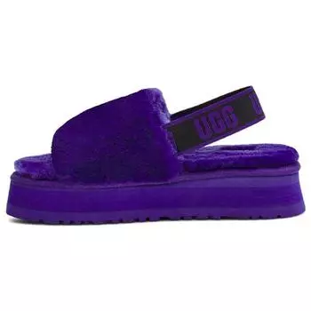UGG Disco Slide Толстая подошва Модные сандалии Женские сандалии Фиолетовые 1112258-VNGH 38