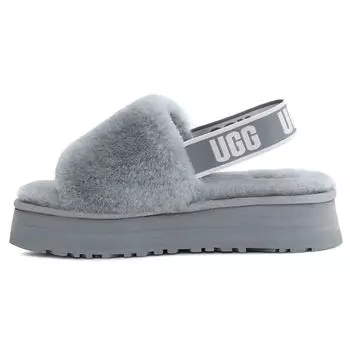 UGG Диско слайд овчина удобные толстые подошвы модные сандалии женские сандалии серо-дымчатый 1112258-AFG 40