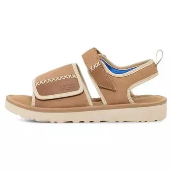 UGG Двухслойные кожаные сандалии на липучках, удобные повседневные модные сандалии для мужчин 1136650-SSNT 43