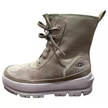 UGG Fashionable Comfortable Mid-Calf Martin Boots Women boots Brown 1158496-ALP 38