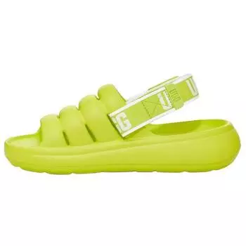 UGG Fluff You удобные повседневные модные сандалии женские сандалии зеленые 1126811-KLM 38