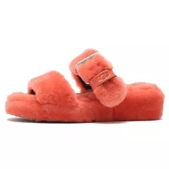 UGG Fuzz Yeah Suede Легкие удобные модные повседневные сандалии женские сандалии розовые 1104662-MRP 37