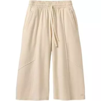 UGG FW25 Брюки на шнуровке с эластичной талией и широкими штанинами Повседневные брюки Женские брюки 1172211-CRM XS