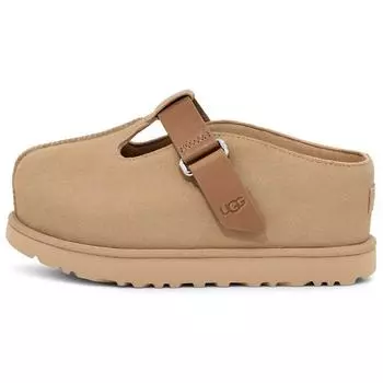 UGG Golden Family Fashion EVA нескользящие тапочки с открытым носком женские тапочки светло-коричневые 1167550-SAN 39