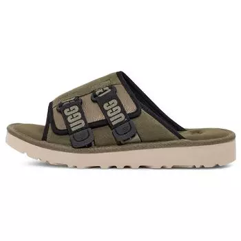 UGG Goldencoast Strap Slide мужские шлепанцы оливково-зеленые 1142730-MSG 41