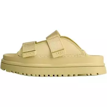 UGG Goldenglow Comfortable Versatile Non-Slip Durable Low-Top Kids Slippers Kids slippers Light-Gold 1166513K-GLDN 33.5