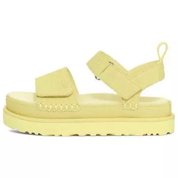 UGG Goldenstar замшевые модные шлепанцы женские туфли лимонно-желтые 1117954-LELI 40