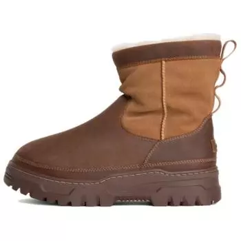 UGG Heritage Trailgazer Fashion Round Toe Short Snow Boots Men boots Brown 1158213-CHE 42