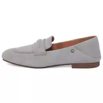 UGG Janaya кожаные лоферы на толстом каблуке женские лоферы галечно-серые 1128414-CBSD 37