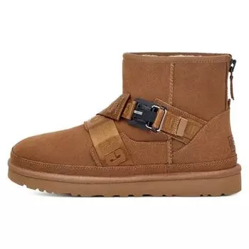 UGG Классическая новинка серии Sheepskin Warm Quick-Lock Short Snow Boots Men boots Chestnut 1135013-CHE 41