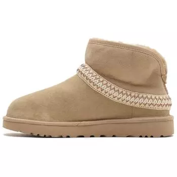 UGG Классические мини-сапоги из овчины, легкие, без застежек, короткие, женские, коричневые 1158262-MDSD 39