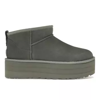 UGG Классические ультра мини-ботинки на платформе Moss Green женские кроссовки 1135092-MSG 36
