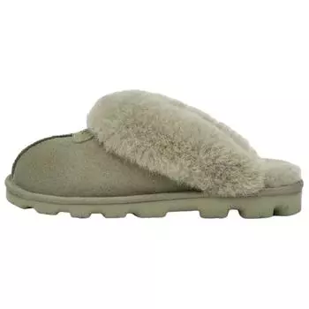 UGG Кокетливые Модные Удобные Не натирающие Тапочки с закрытым носком Женские тапочки Зеленые 5125-SDC 38