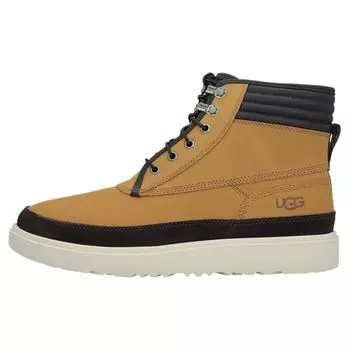 UGG Короткие ботинки Highland Leather Round Toe Lace Up, мужские ботинки Wheat 1130729-WHST 44