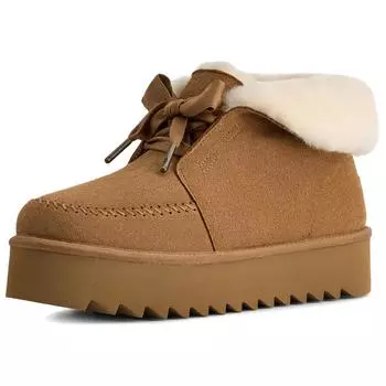 UGG Короткие зимние ботинки Теплые Простые Удобные Женские ботинки Коричневые 1174570-CHE 36