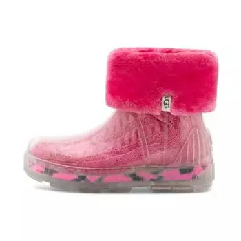 UGG Короткие зимние сапоги Drizlita Clear Pvc женские сапоги розовые 1125732-TYPN 38